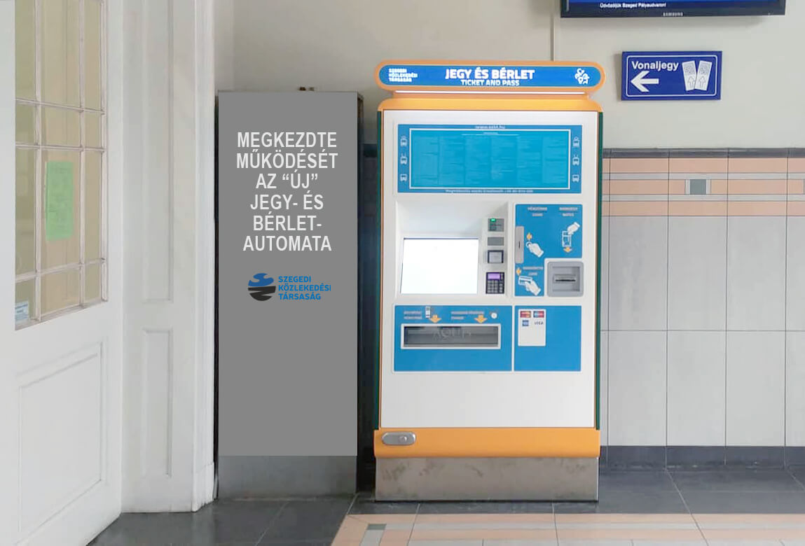 Automaták Adnak E Bérletet Szeged